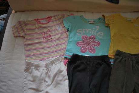 Mix oblečení léto vel. 74 celkem 9ks, 68–80