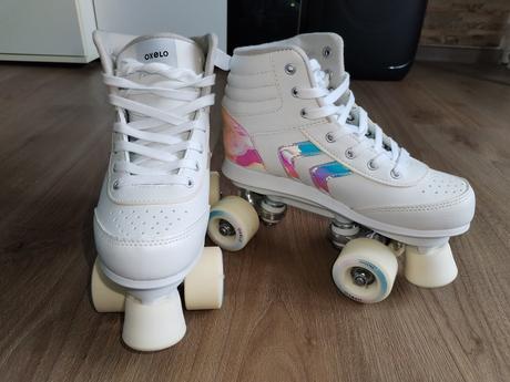 Dívčí / dámské kolečkové brusle oxelo vel 37, 37