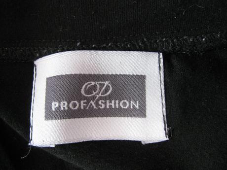 Dámské pružné černé tričko, s