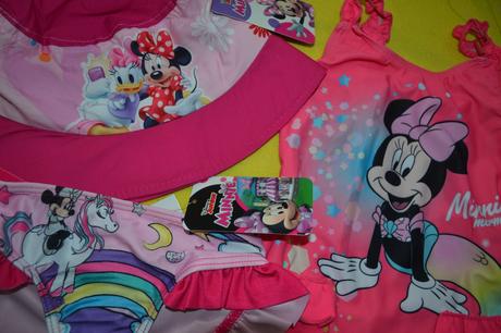Letní set v.110,2x plavky,klobouk, disney,110
