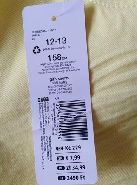 Nové kraťasy 158 nebo 170, f&f,158 / 170
