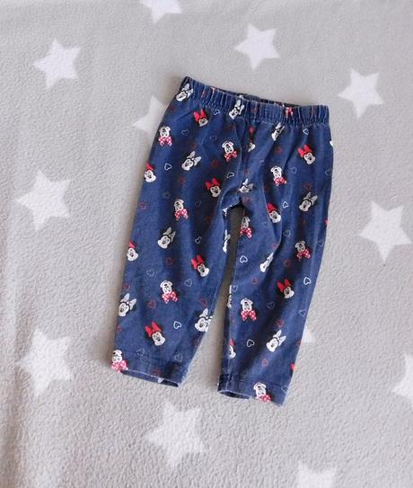 Legínky disney s minnie vel.68/74, disney,74