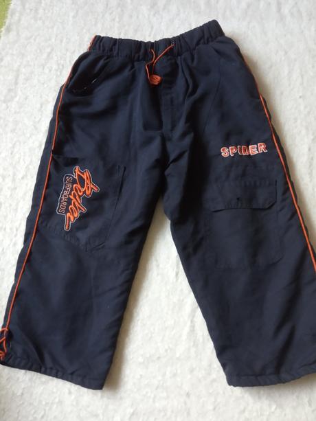 Zateplené kalhoty 3-4roky, 104