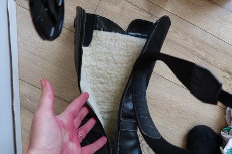 Kožené kozačky z pravé kůže, 40