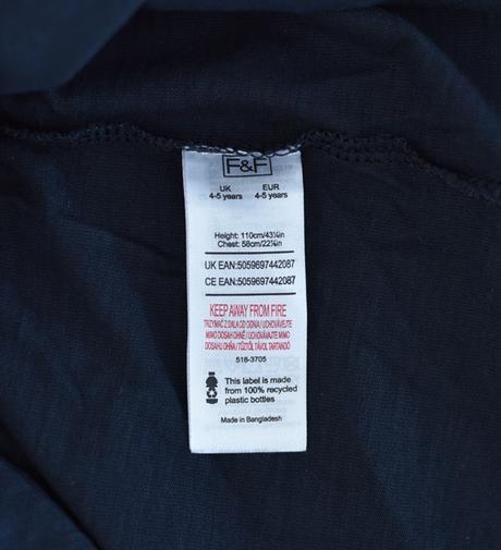 Tričko vel. 4 - 5 let, f&f,110