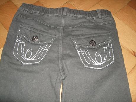 Bavlněné skinny kalhoty zn. b.p.c., bonprix,110