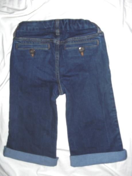 Luxusní elastické riflové kraťasy, gap,122