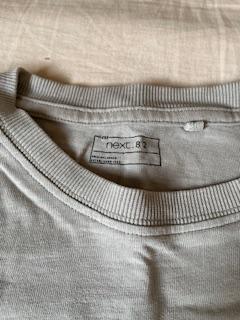 Bavlněné silnější triko dlouhý rukáv, next,164