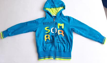 Tyrkysová mikina, grace,104