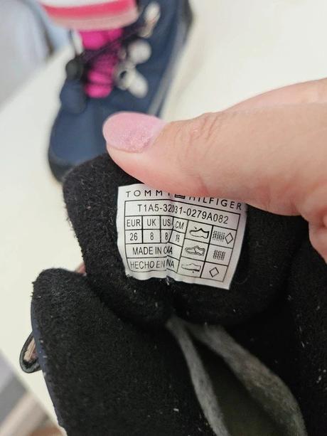 Sněhule tommy hilfiger, vel. 26, stélka 16 cm, tommy hilfiger,26