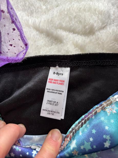 An26/ kostým čarodějnice - v.8/9 let, 