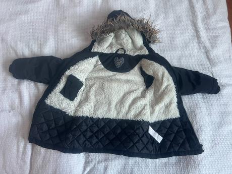 Černá teplá zimní bunda vel. 104, coolclub,104