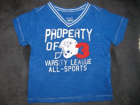 Triko krátký rukáv-place, 86