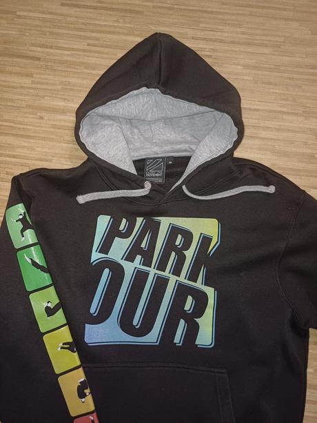 Mikina parkour vel.m cca 158-164, m