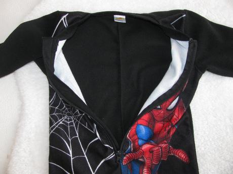 Chlapecký fleecový overal na spaní spiderman, marvel,104