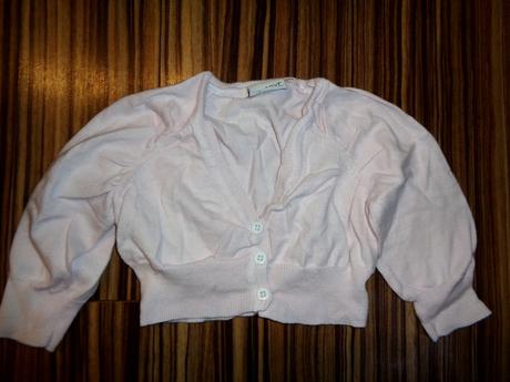 Krásný růžový bolerkový svetr od nextu, next,98