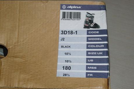 Dětské lyžařské boty alpina vel.28,5, alpina,28