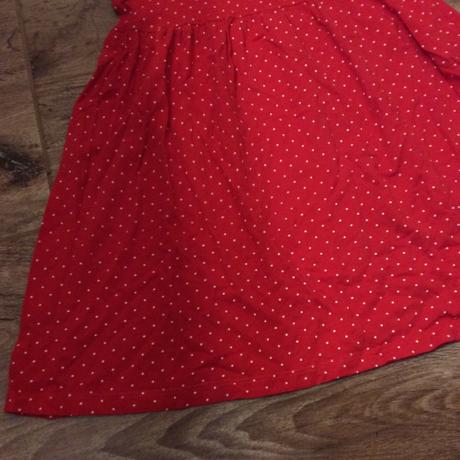 Puntíkaté bavlněné šaty, h&m,122