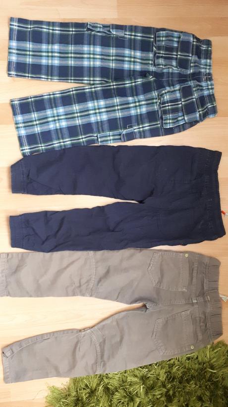 Letní kalhoty, natahovací, vel. 104-110, next,110