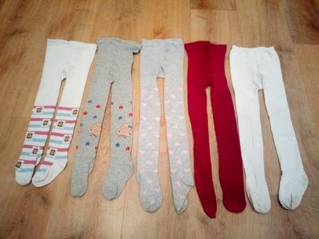 3 x punčocháče, vel 122/128, 122