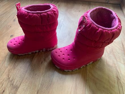 Crocs sněhule dětské - dívčí velikost 29-30 (c12), crocs,29