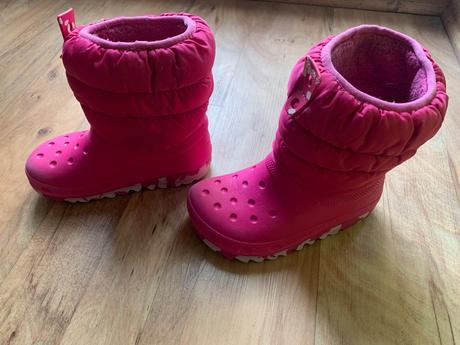 Crocs sněhule dětské - dívčí velikost 29-30 (c12), crocs,29