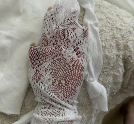 Dámská síťované silonky punčocháče vel m-xl, l / m / s / xl / xxl