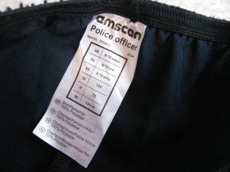 Karnevalový kostým - policista, 