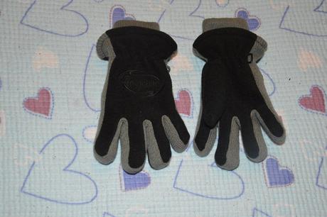 110 teplé fleesové prstové rukavice dimo-tex, dimo,110