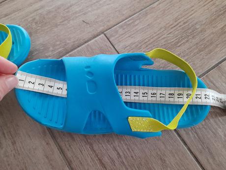 Pantofle s gumou zn. decathlon, vel. 33/34, decathlon,33