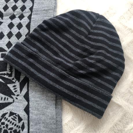 Šála a čepice pro chlapce, šedočerná 110-122, h&m,122