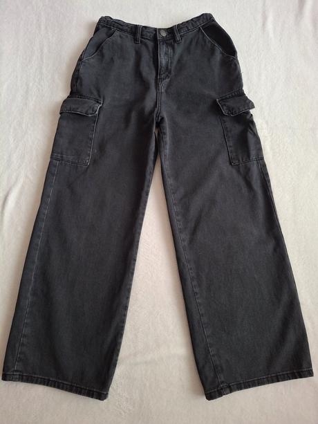 Dívčí černé džíny, reserved,158