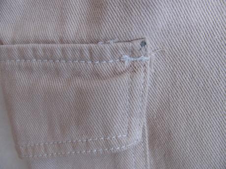 Dívčí béžové cargo kalhoty, džíny, 158