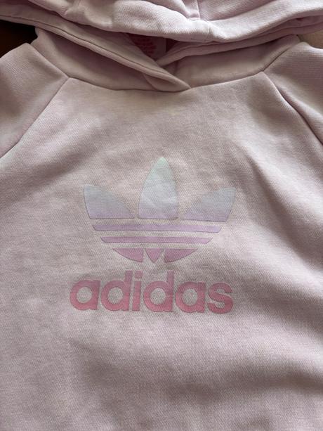 K1/ mikina růžová adidas - v.5/6 let, adidas,116