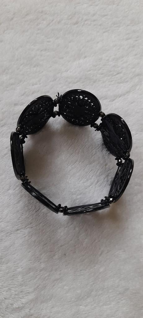 Elastický společenský náramek s kamínky, orsay