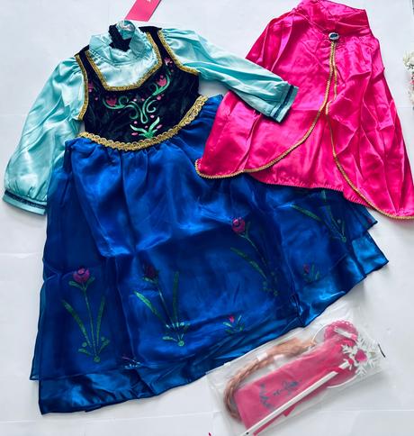 An24/ kostým anna frozen - v.7/8 let,