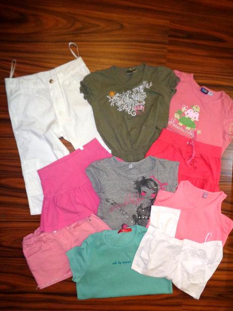 Top letní balíček pro holku 110/116 - 10 kusů, 104–116