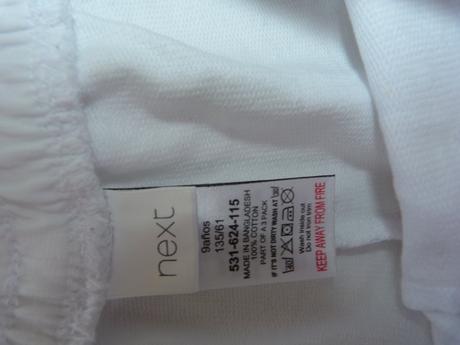 Next bavlněné kraťase vel.134, next,134