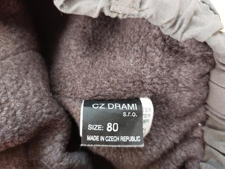 Zateplené zimní kalhoty, 80