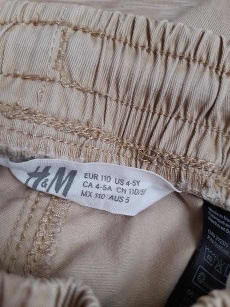 Dětské béžové šortky, zn. h&m, vel. 110, h&m,110