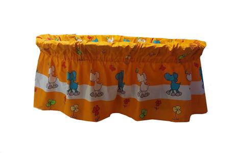 Volán na koš pro miminko - více vzorů a barev, šířka (cm): 65,délka (cm): 90