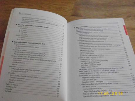 Kniha "cvičení s miminkem", 