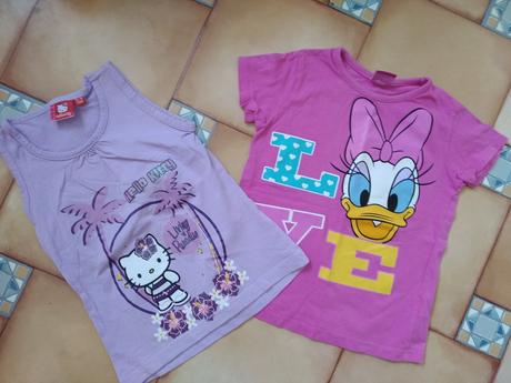 2 x tričko, disney,104