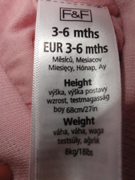 Kalhoty manžestrové, f&f,68