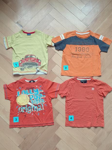 Triko krátký rukáv 98/104, cherokee,98