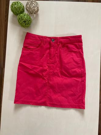 Růžová sukně nová, vel s, roxy, roxy,s