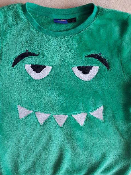 Dětská fleesová mikina, mikinka, 110/116, lupilu, lupilu,110