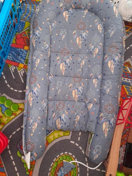 Hnízdečko pro miminko jukki oboustranné plašič, šířka (cm): 50,délka (cm): 90