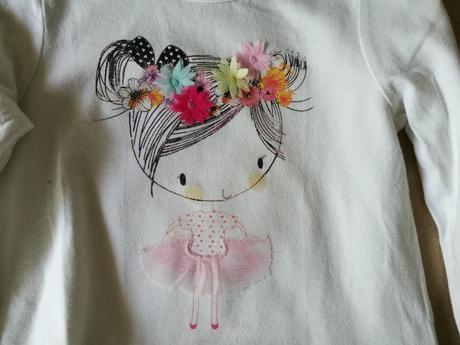 Divci tricko s dl. rukavem ff vel. 110., f&f,110