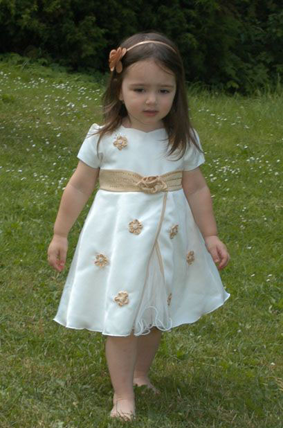 Slavnostní sváteční společenské šaty družička, 86